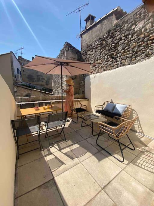 Ferienwohnung Grand Duplex Lumineux-Hyper Centre Arles Exterior foto