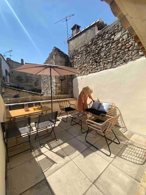 Ferienwohnung Grand Duplex Lumineux-Hyper Centre Arles Exterior foto